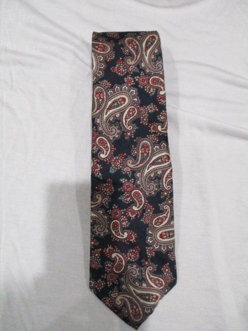 Vintage Bert Pulitzer Paisley Pattern Tie
